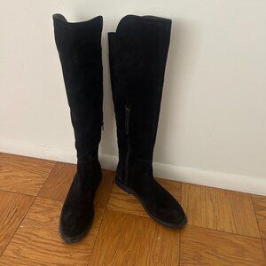 Black Boots Over the Knee size 9.5